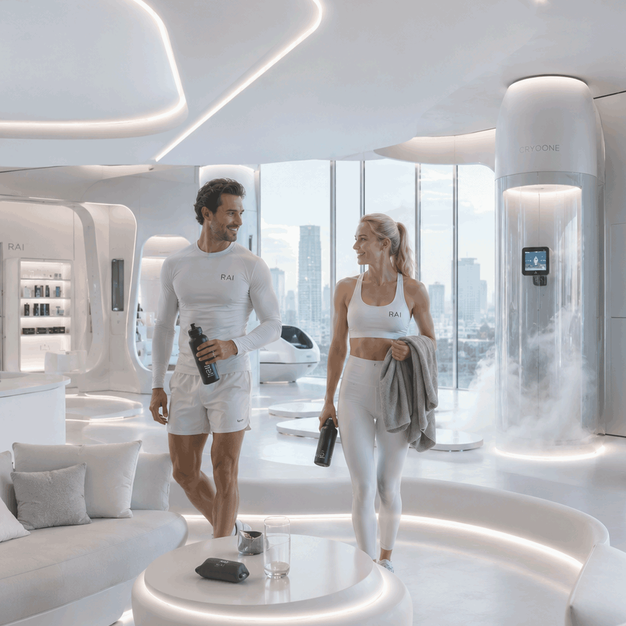 Boutique athletic recovery concept investment