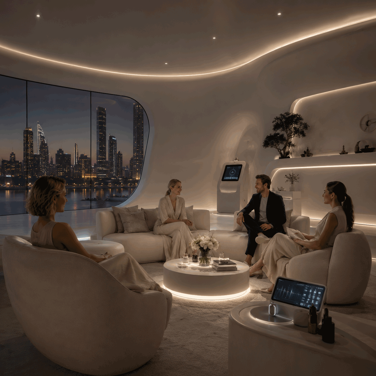 Private Longevity Club investment concept
