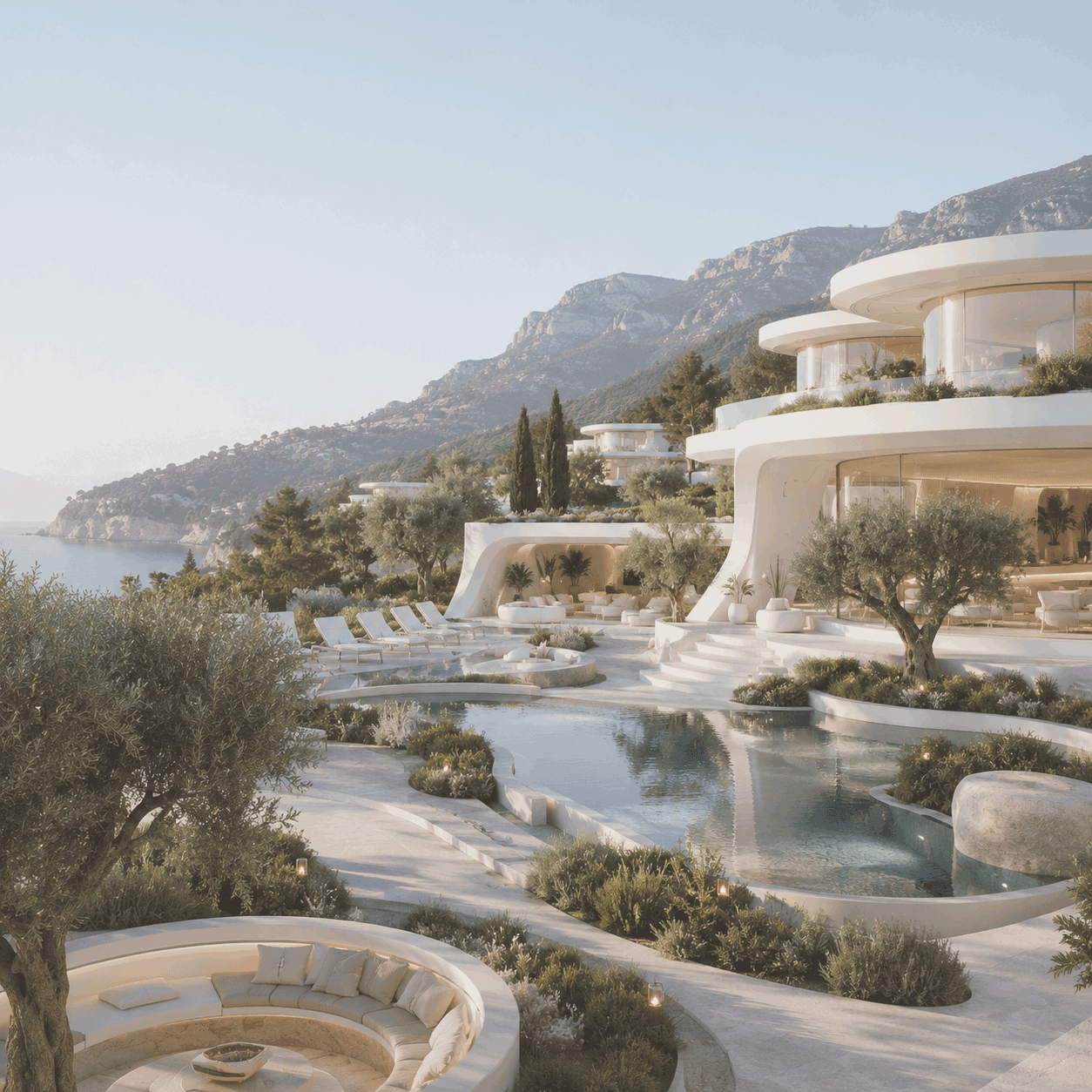 Wellness resort development investment concept